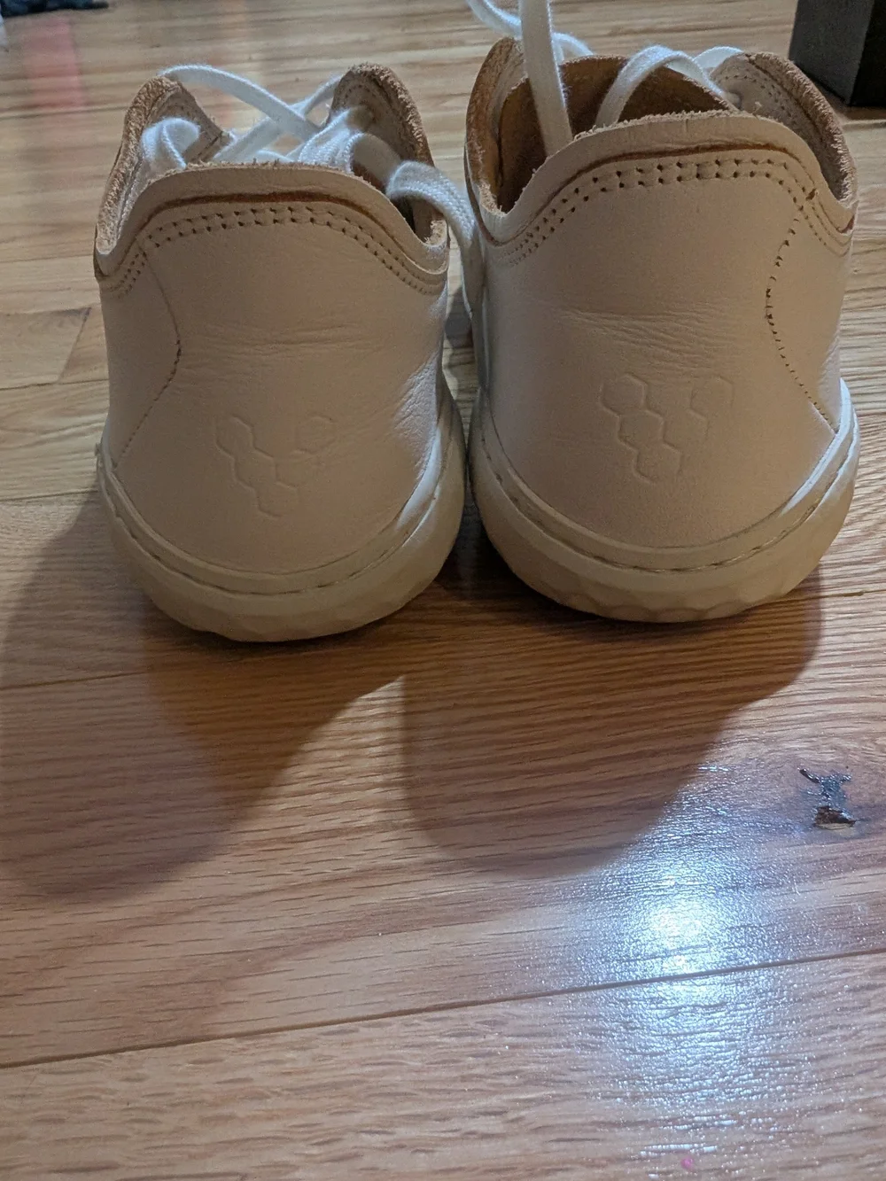 Vivo Barefoot Geo Court III Women's EU41 White Minimalist Leather Sneakers